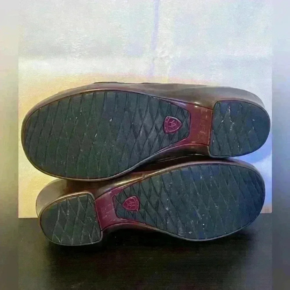 Ariat Women's Strappy Sandals with Floral Detail Brown Slingback Sandal Size 8.5 - Picture 13 of 13